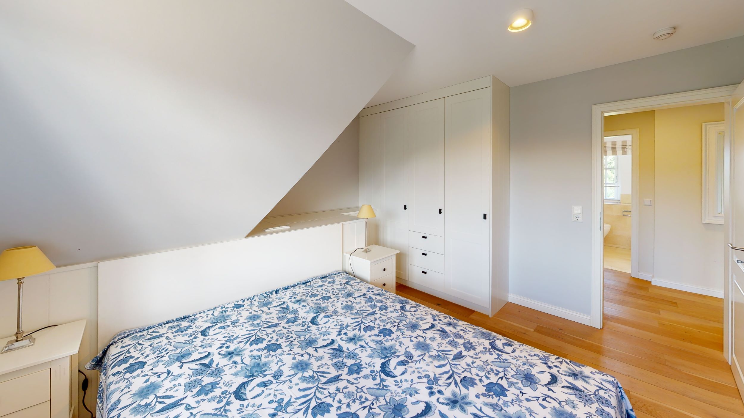 Haus auf Föhr in Oldsum - Schlafzimmer